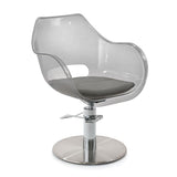 Maletti Plexi Fumè Styling Chair