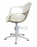 Zelda Salon Chair White